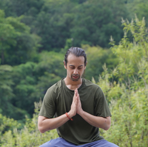 Angad relaxing